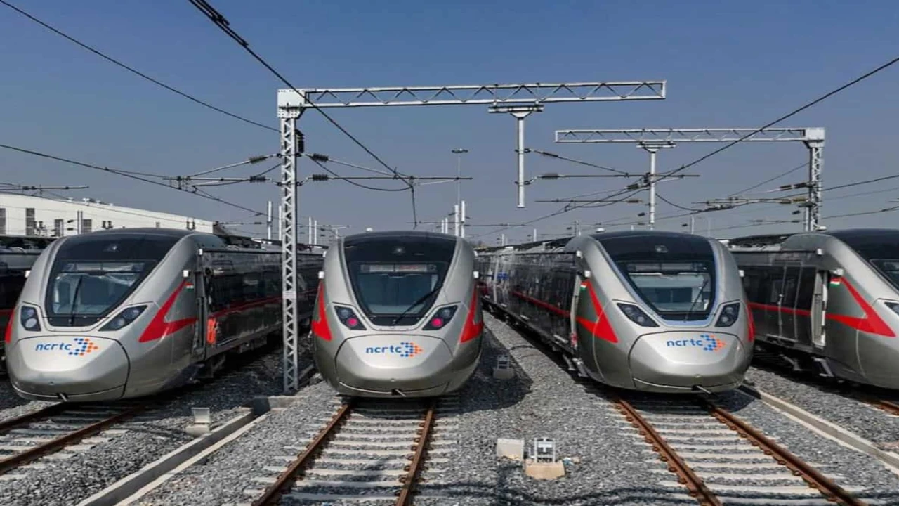 बस तैयार होने वाला है दिल्‍ली का पहला स्‍टेशन, 6 महीने में ट्रैक पर दौड़ती नजर आएगी नमो भारत ट्रेन