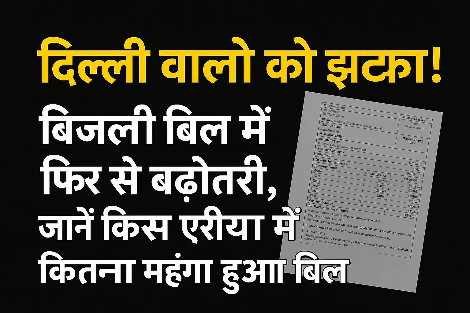 अगर आप दिल्ली में रहते हैं, तो कितना बढ़ जाएगा आपका बिजली बिल? समझ लीजिए