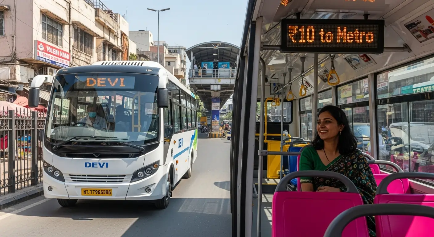 दिल्ली वालों के लिए बड़ी खुशखबरी! इन 12 इलाकों में पहुंची इलेक्ट्रिक ‘देवी’ बसें – देखें आपका एरिया शामिल है या नहीं